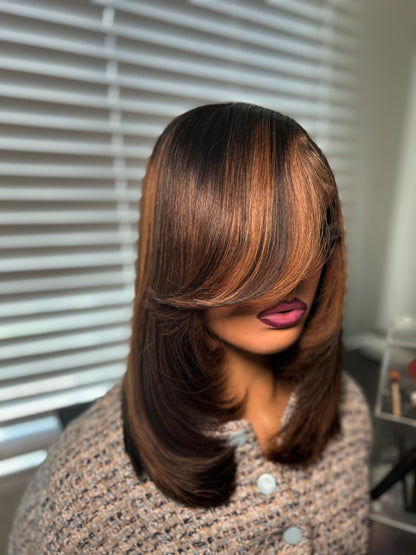 MICHELLE- 14” Lace Closure Wig