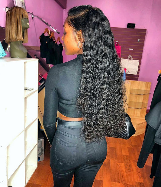 5x5 HD Lace Closure Wig- Deep Wave