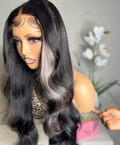 LEX- 22” HD Lace Closure Wig